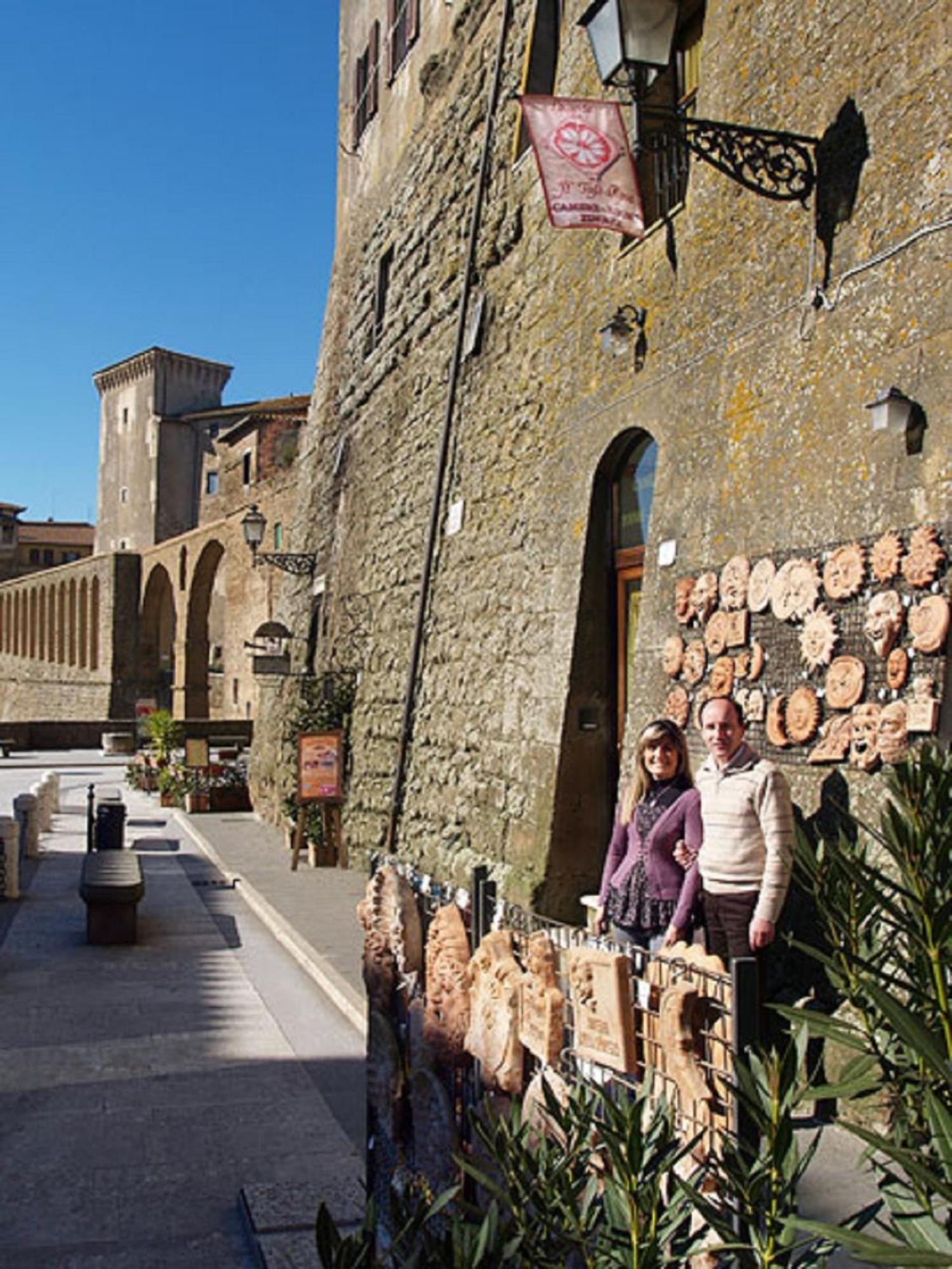 B&B Locanda Il Tufo Rosa Pitigliano Exterior photo