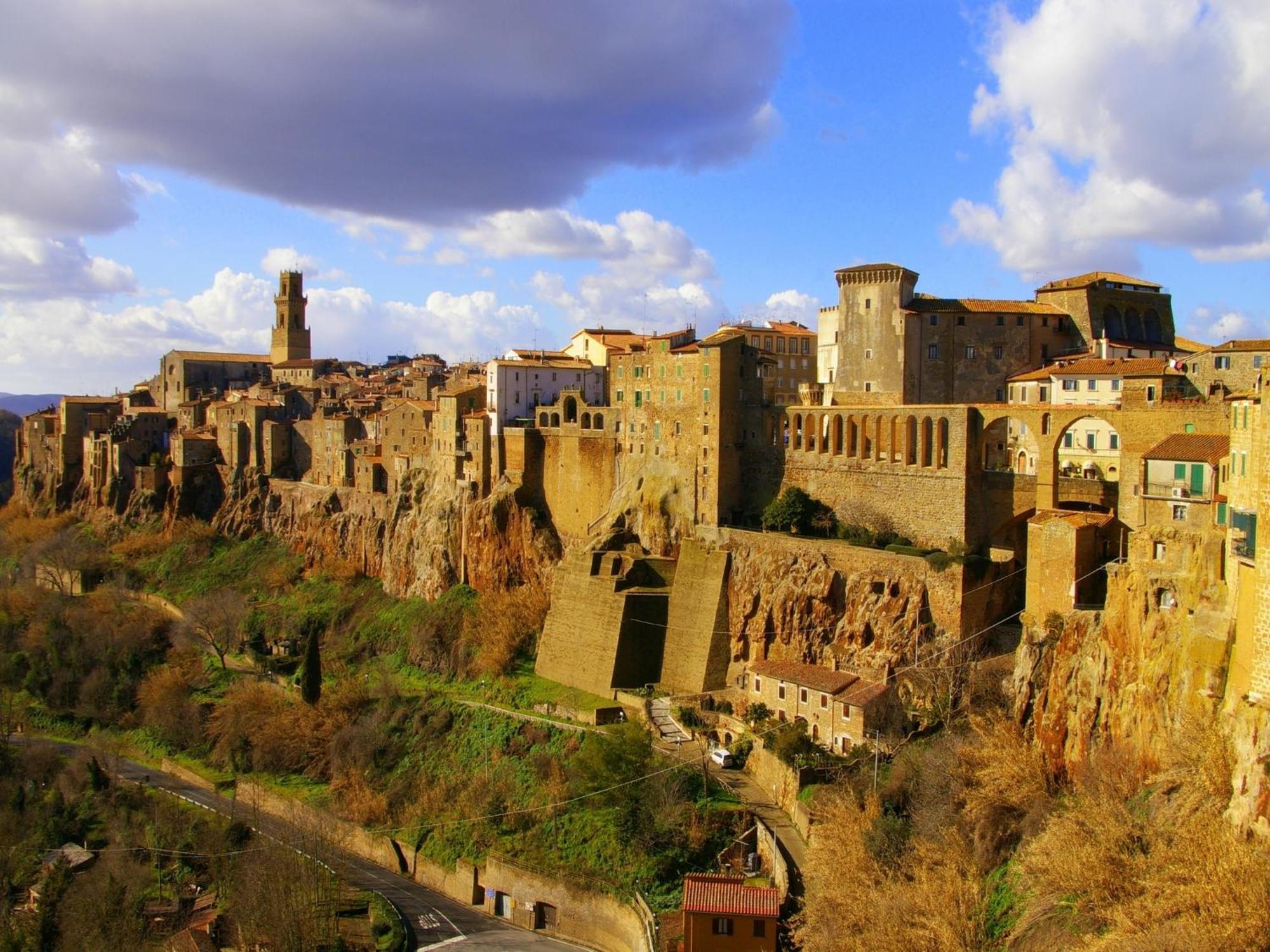 B&B Locanda Il Tufo Rosa Pitigliano Exterior photo